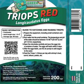 img 3 attached to Greenwaterfarm Triops Red Longicaudatus Eggs – Ideal for Hatching & Cultivation in Pet Care and Science Projects (200 Pure Eggs)