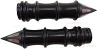 🏍️ tswne motorcycle handlebar handle grips 1" turn signals 25mm - fits suzuki kawasaki yamaha - black: top-notch quality and sleek design логотип