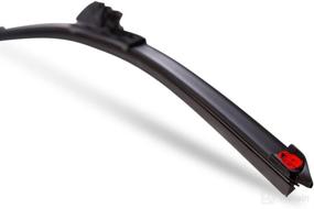 img 1 attached to 🌬️ Premium All-Season and All-Weather Windshield Wiper Blades by DieHard - 24 Inch