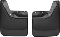 husky liners mud guards - black, front mud guards 56291, compatible with 1995-1997 chevy blazer without fender flares or cladding, 1995-2003 chevy s10 – set of 2 логотип