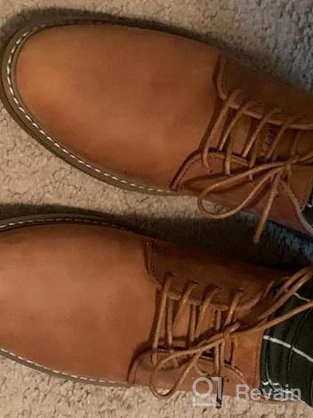 img 1 attached to Casual Lace-Up Oxford Dress Shoes For Men review by Kevin Huot