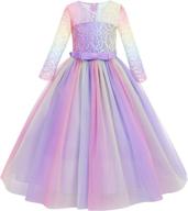 👗 girls' clothing - dresses for rainbow princess bridesmaid, communion, and birthday occasions logo