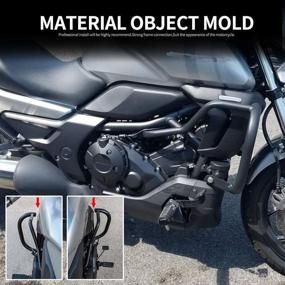 img 2 attached to 🏍️ USA Stock CTX700N Motorcycle Crash Bars & Engine Guard: Durable Frame Protector for CTX 700 N (DUT Automatic) 2014-2019