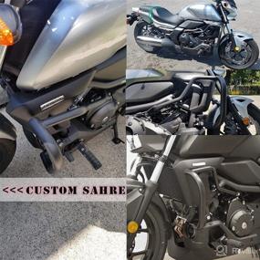 img 1 attached to 🏍️ USA Stock CTX700N Motorcycle Crash Bars & Engine Guard: Durable Frame Protector for CTX 700 N (DUT Automatic) 2014-2019