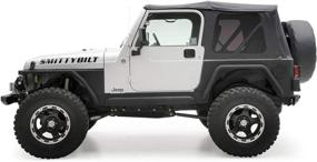 img 3 attached to 🔝 Enhanced Smittybilt Replacement Soft Top with Tinted Windows - 9971235