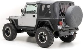 img 4 attached to 🔝 Enhanced Smittybilt Replacement Soft Top with Tinted Windows - 9971235