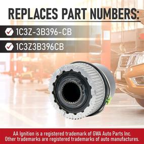 img 2 attached to 🔒 Auto Locking 4WD Hub Link - Ford/Lincoln Compatible - Replaces 1C3Z-3B396-CB - Fits 1999-2004 F250, F350, F450, F550, Expedition, Navigator - Front Left/Right - 1C3Z3B396CB Replacement