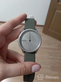 img 10 attached to ⌚️ Stylish & Functional Garmin Vivomove Style Smart Watch: Silver/Grass, Silicone Strap