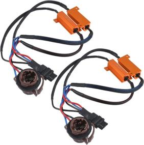 img 4 attached to 💡 TUINCYN 50W 8 Ohm LED Load Resistors for Fixing Hyper Flashing Turn Signals and Dashboard Error Codes