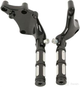 img 2 attached to TCMT Foot Pegs W/Brackets Fits For Harley Sportster XL 883 1200 Iron 2014-2022 (Style D)