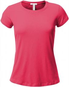 img 3 attached to Emmalise Women'S Fitted Short Sleeve Athletic Tee With Crew Neck For Active Performance