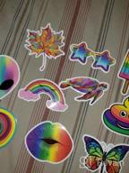 img 1 attached to QTL 70Pcs Retro Stickers 80S 90S Stickers For Adults Retro Party Decorations 80S 90S Stickers For Vintage Party Supplies Waterproof Vinyl Stickers Packs review by Kathleen Herrera