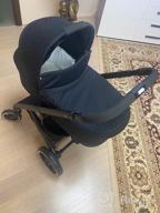 img 1 attached to 🌟 Cybex Talos S Lux Stroller: All-Terrain Wheels, Front/Parent-Facing Seat, One-Hand Fold, Multi-position Recline - Deep Black review by Aneta Mrwka ᠌