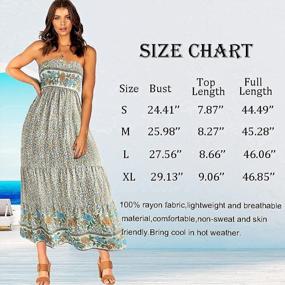 img 1 attached to Stylish And Chic: Women'S Floral Maxi Dresses For Summer Beach Parties