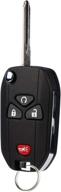 flip key fob fits 2007-2016 buick cadillac gmc chevy saturn keyless entry remote (15913421) логотип