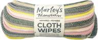 🌱 marley's monsters reusable cloth wipes: eco-friendly solutions handmade in eugene, oregon - 24-pack, sprout logo