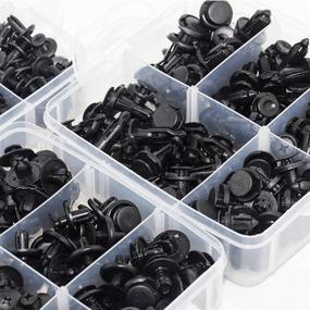 img 3 attached to 🚗 Guteauto 620 Pcs Car Retainer Clips Plastic Fasteners Kit: Ultimate Rivet Clips Set for Toyota, GM, Ford, Honda, Acura, Chrysler