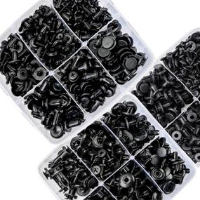 img 2 attached to 🚗 Guteauto 620 Pcs Car Retainer Clips Plastic Fasteners Kit: Ultimate Rivet Clips Set for Toyota, GM, Ford, Honda, Acura, Chrysler