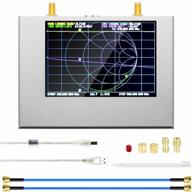 advanced nanovna v2 plus4 antenna analyzer with touchscreen and high frequency range - perfect for s parameters measurements, swr, phase, and smith chart analysis logo