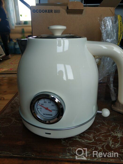 img 1 attached to Kettle Xiaomi Qcooker Kettle, with temperature sensor CN, green review by Edyta Chimkowska ᠌