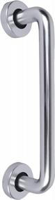 img 3 attached to SKANDH 9-дюймовая трубчатая алюминиевая ручка для двери сарая, промышленные деревенские лестничные перила, поручни для раздвижных дверей, ворот, гаража - (упаковка из 2), полированная анодированная отделка