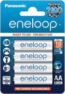 🔋 high-capacity panasonic eneloop mignon aa batteries - 1900mah (1x4 pack) логотип