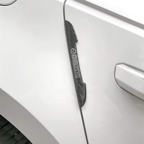 img 1 attached to Ultra Thin Rearview Protector Sticker Protege