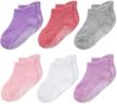 comfortable and safe toddler non-slip socks with grips: cozyway baby collection logo