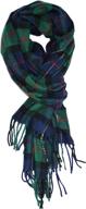 ted jack classic cashmere checkered women's accessories : scarves & wraps логотип