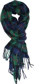 img 4 attached to Ted Jack Classic Cashmere Checkered Women's Accessories : Scarves & Wraps