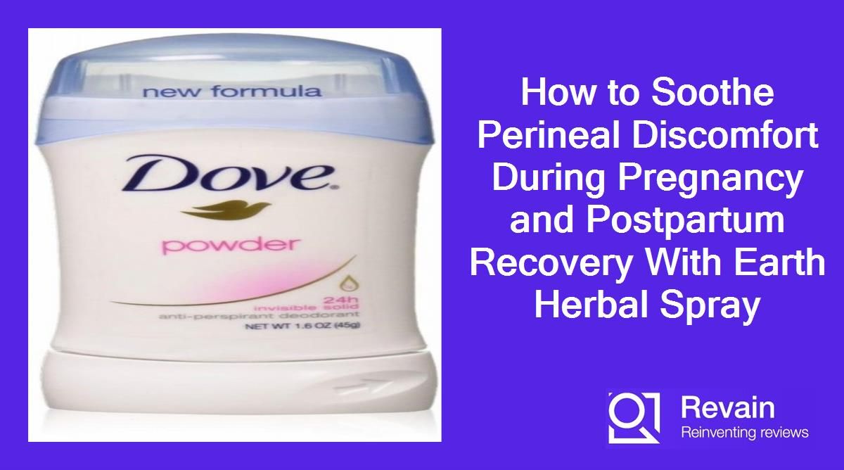 How to Soothe Perineal Discomfort During Pregnancy and Postpartum Recovery With Earth Herbal Spray
