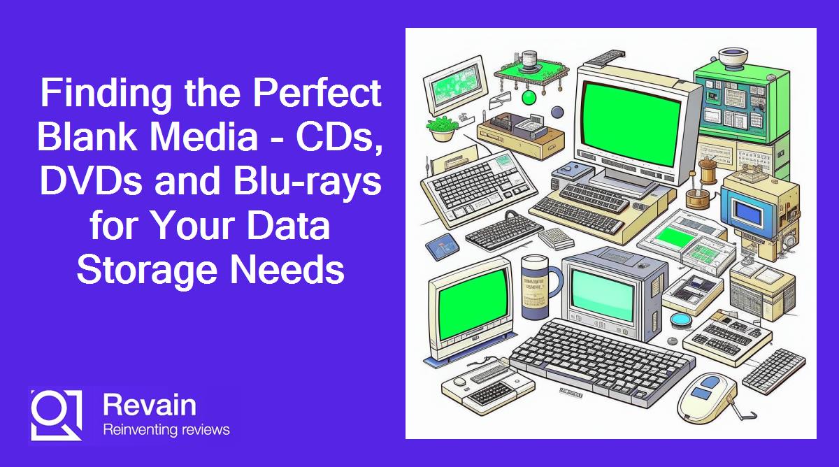 Finding the Perfect Blank Media - CDs, DVDs and Blu-rays for Your Data Storage Needs