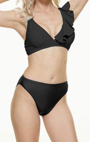 img 1 attached to 👙 Annbon Bottoms Coverage Tankini Swimsuit Women's Clothing: Stylish Swimwear for Enhanced Comfort and Coverage