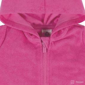 img 2 attached to Gerber Toddler Zipper Hoodie Swimsuit