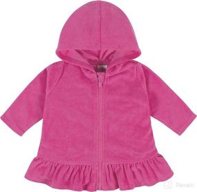 img 4 attached to Gerber Toddler Zipper Hoodie Swimsuit