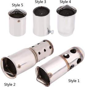 img 3 attached to 🔇 Rustproof Stainless Steel DB Killer 51mm Muffler Inserts - ATV Silencer Noise Eliminator (2-pack)