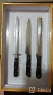 img 2 attached to 🔪 Samura Harakiri SHR-0280B Knife Set: 5 Knives, Mousat, Scissors, Magnetic Holder - The Ultimate Cutlery Collection review by Dagmara rama-Piekows ᠌