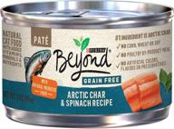 purina beyond grain free pate wet cat food, arctic char & spinach recipe, 36 oz. (12 cans) логотип