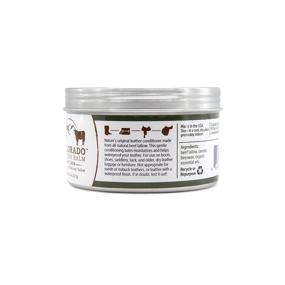 img 2 attached to Revitalize and Protect with Colorado Leather Balm Original Formula (Orange Vanilla) (8oz)