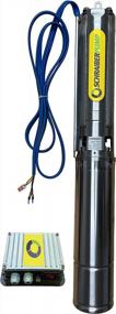 img 4 attached to Stainless Steel Submersible Deep Well Pump - 3HP, 360FT, 31GPM, 230V + Control Box - Schraiberpump 4S5152M