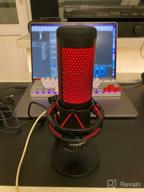 img 1 attached to Renewed HyperX QuadCast USB Condenser Gaming Microphone: Perfect for PC, PS4, and Mac Gaming review by Kai Wen ᠌