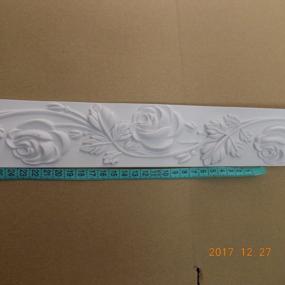 img 2 attached to 2.36" X 115" Ceiling Flexible Mouldings Wall Trim For Home Decorative Focal Point Edge Furniture Waist Line