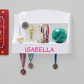 img 2 attached to DIBSIES Personalized Trophy Shelf And Medal Display Rack (Standard)