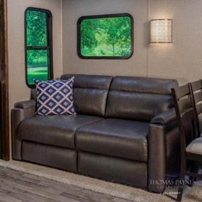 img 3 attached to 68-Inch Tri-Fold Sofa By Thomas Payne For 5Th Wheels, Travel Trailers, And Motorhomes