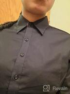img 1 attached to Effortlessly Chic: Alex Vando Women'S Long Sleeve Stretch Work Shirt In Regular Fit review by Chris Jens