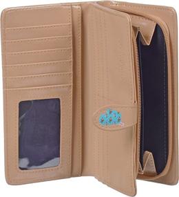 img 1 attached to 🧜 Shag Wear Women's Mermaid Zip Wallets and Handbags