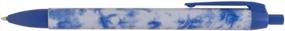 img 3 attached to Trending Tie-Dye Ballpoint Pens - Pack Of 5 With Black Ink, Made In The USA - Perfect For School, Office Or Home Use, Ideal Gift For Kids And Adults (Assorted Colors)