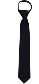 img 2 attached to ZIP ADF 7 Solid Color Zipper Necktie Men's Accessories ... Ties, Cummerbunds & Pocket Squares