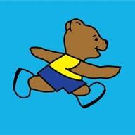 running bear logo