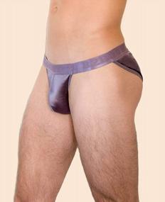 img 1 attached to Sleek And Comfortable Men'S Satin Bikinis - Available In Sizes Small To 4XL